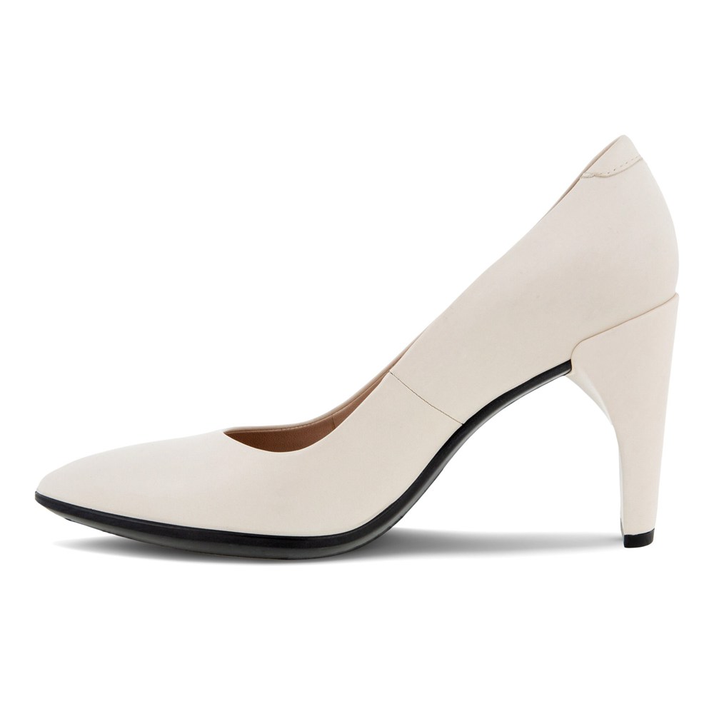 Pumps Mujer - ECCO Shape 75 Pointy Sleek 2.0 - Beige - LWD593218